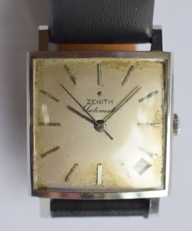 Vintage Zenith Square Dial Automatic Watch - Image 5 of 5