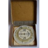 Boxed Negretti And Zambra Weather Forecasting Disc