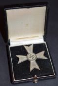 WW2 German Silver Merit Cross In Original Box