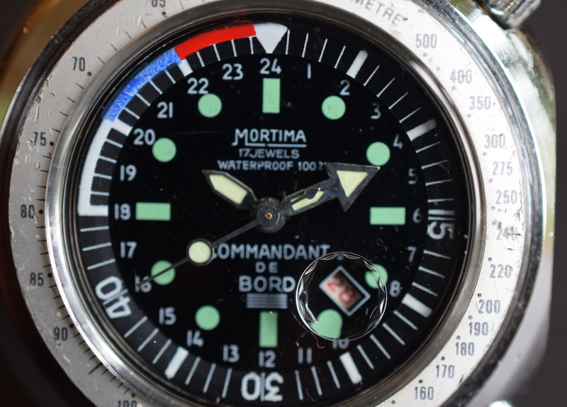 Vintage Mortima Comandant de Bord Divers Style Watch - Image 7 of 7