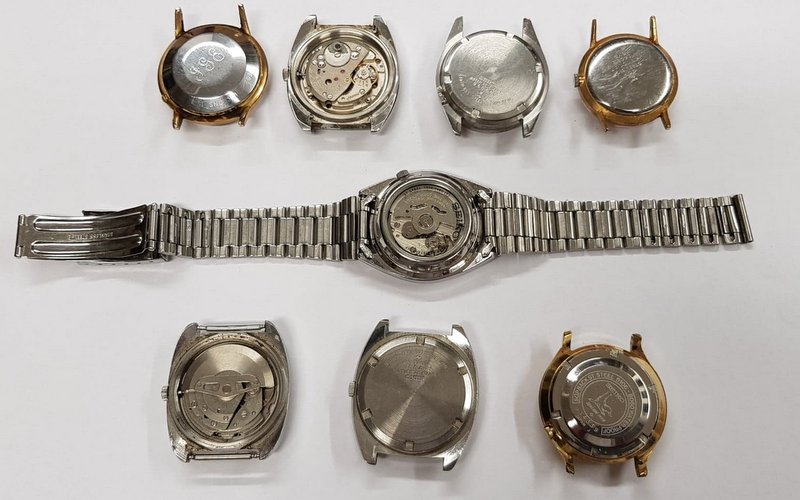 8 Seiko Watches As Found Workshop Clearout - Image 3 of 8