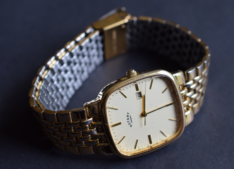 Rotary Date Watch On Bracelet