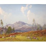 Tom Campbell 1865-1943 signed oil on canvas, Springtime Scotland