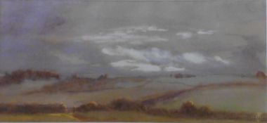 Scottish Morning landscape watercolour by Margaret Paton ( Kinloch) Wife of Waller Hugh Paton