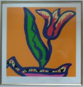 "Tulip" Gerry Baptist Limited Edition Print Signed numbered and titled