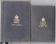 Royalty Grandmother and Grandson Queen Victoria King George V 1859 Church Psalter and Hymn Book b...