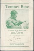 South Africa / Airmail 1936 Souvenir pamphlet of the Record Flight from London to Cape Town signed b