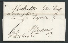 G.B. - Frees 1839 Entire letter from the Bishop of Chichester to Steyning, headed "Winchester Nov Th