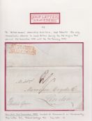 Great Britain - Ship Letters - Gravesend 1839 Double weight entire letter from New York 2nd December