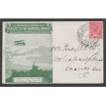 G.B - First U.K Aerial Post 1911 (Sep. 16) Green London to Windsor envelope franked KGV 1d, flown...