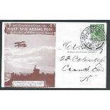 G.B. - Air Mails - London - Windsor Flights 1911 (Sep 16) Brown Post Card for use from London to Wi