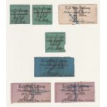 G.B. Railways c.1865-1900 Taff Vale Railway. Collection with issues bearing the names of various com
