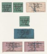 G.B. Railways c.1865-1900 Taff Vale Railway. Collection with issues bearing the names of various com