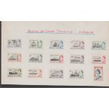 Tristan Da Cunha 1965-67 Queen Elizabeth II Ships etc. definitive issue, the complete post-1967 set