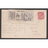 Great Britain - Railways / T.P.O's 1931 Picture Post Card bearing King George V 1d tied "SOUTH WALES