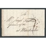 Great Britain - France 1758 PRISONER OF WAR Entire letter from London 14th September 1758 to 'Joseph