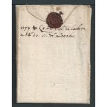 Germany - Corsini 1597 Letter from the heirs of Filippo Luchini, a merchant in Cologne to Bartolomeo