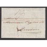 G.B. - Channel Islands / Ship Letters - Guernsey 1836 Printed prices current from Rio de Janeiro to