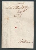 Forwarding Agents / France 1583 (Apr 30) Entire Letter sent from "Paris" to Corsini in London by the