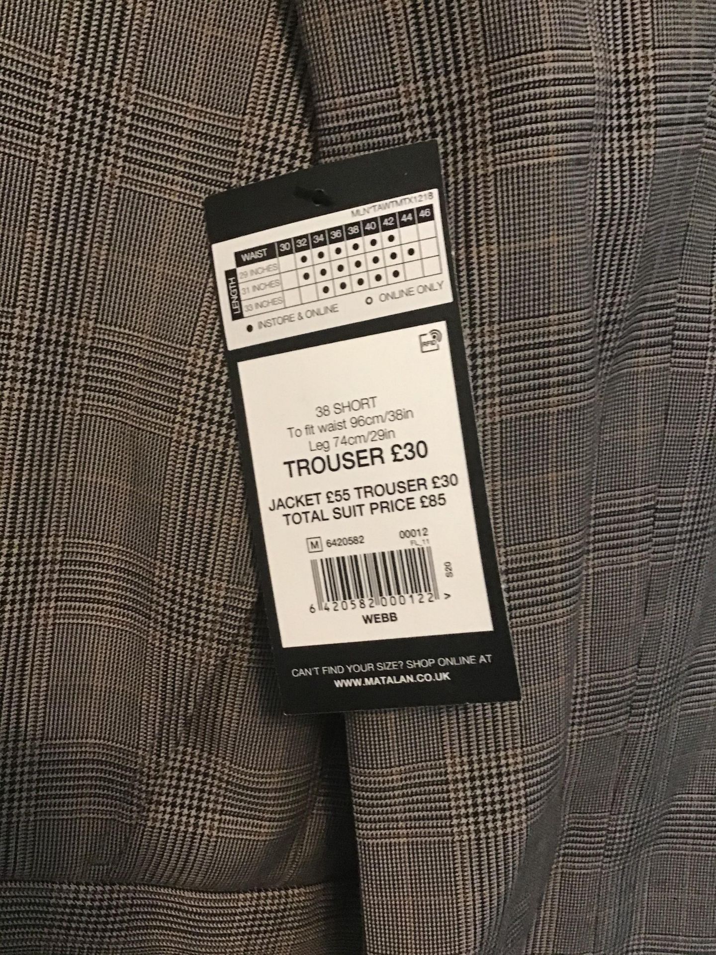 men’s suit - new with tags - Image 5 of 7