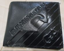 emporio armani men's leather wallet - new with box