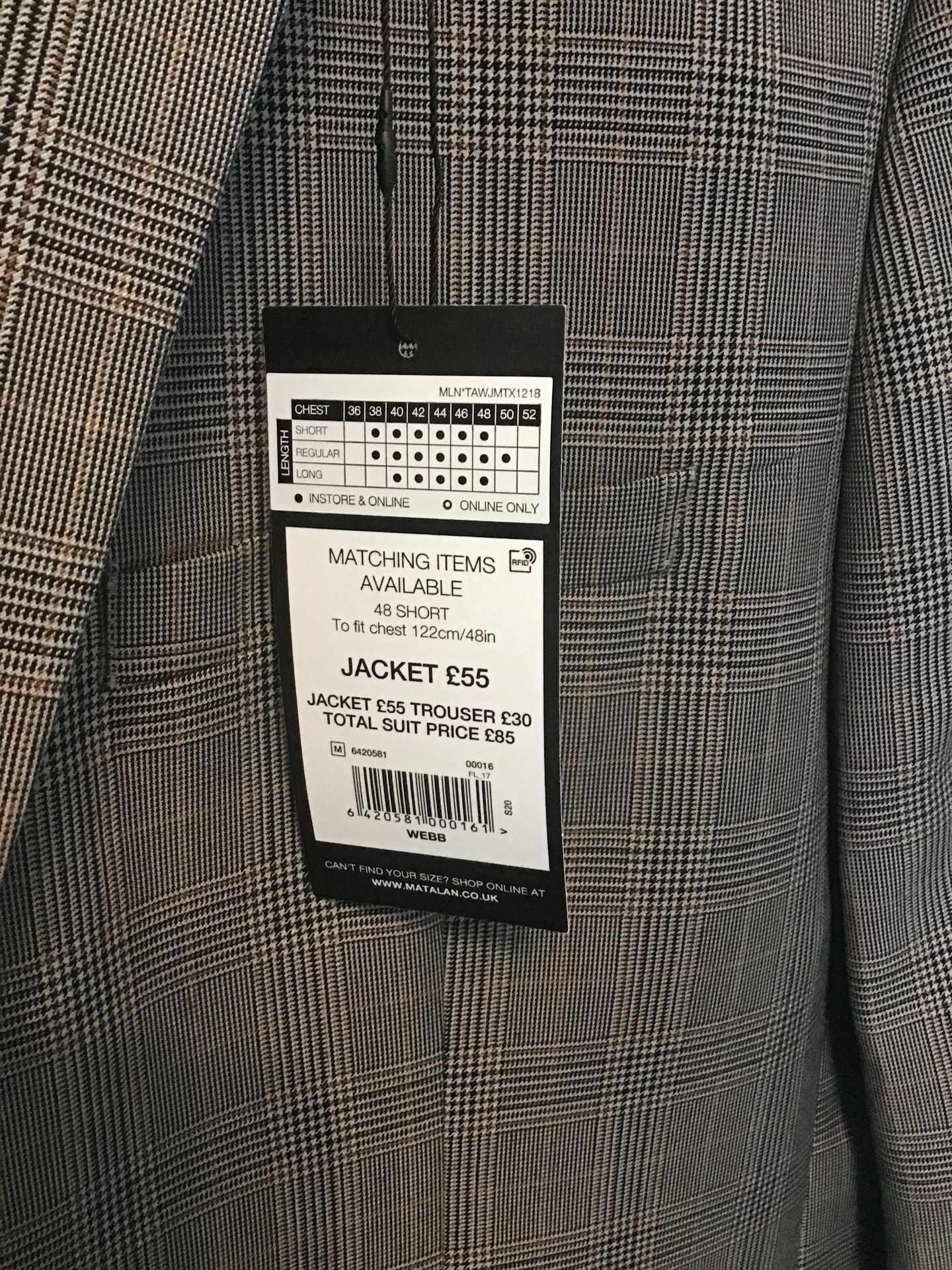 men’s suit - new with tags - Image 3 of 7