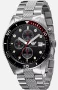 emporio armani sport chronograph black dial men's watch ar5855