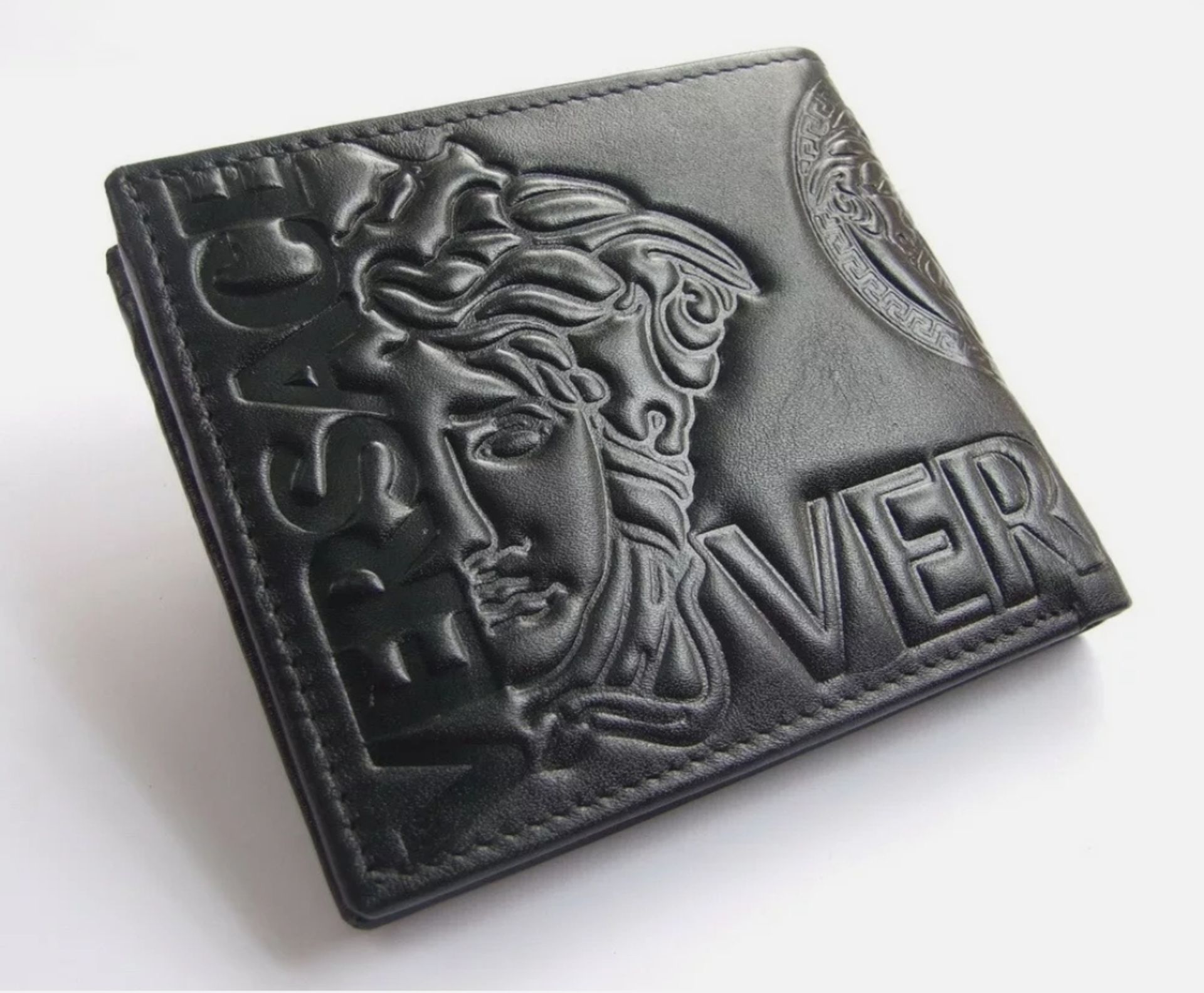 versace men's leather wallet - new with box - Bild 2 aus 9