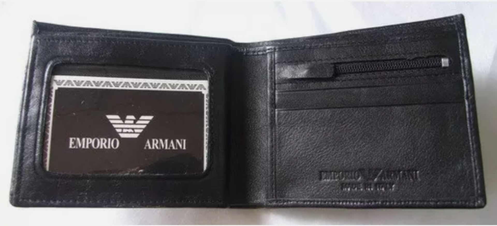 emporio armani men's leather wallet - new with box - Image 5 of 6