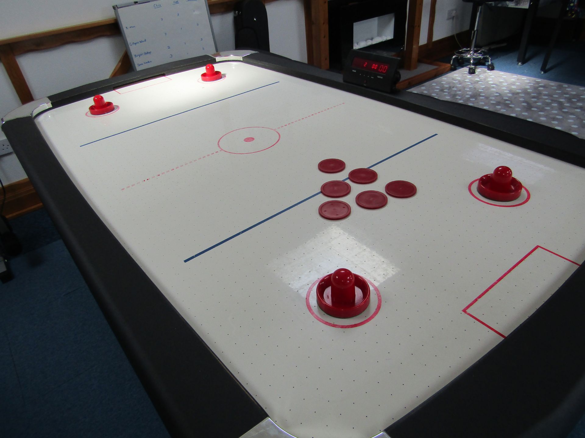 Full Size Vortex Air Hockey Table. - Image 3 of 8