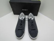 1 Pair DKNY SAMSON DECK SHOES. GREY. UK SIZE 7