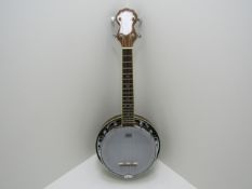 Ashbury AB-34 Ukulele Banjo. Boxed.