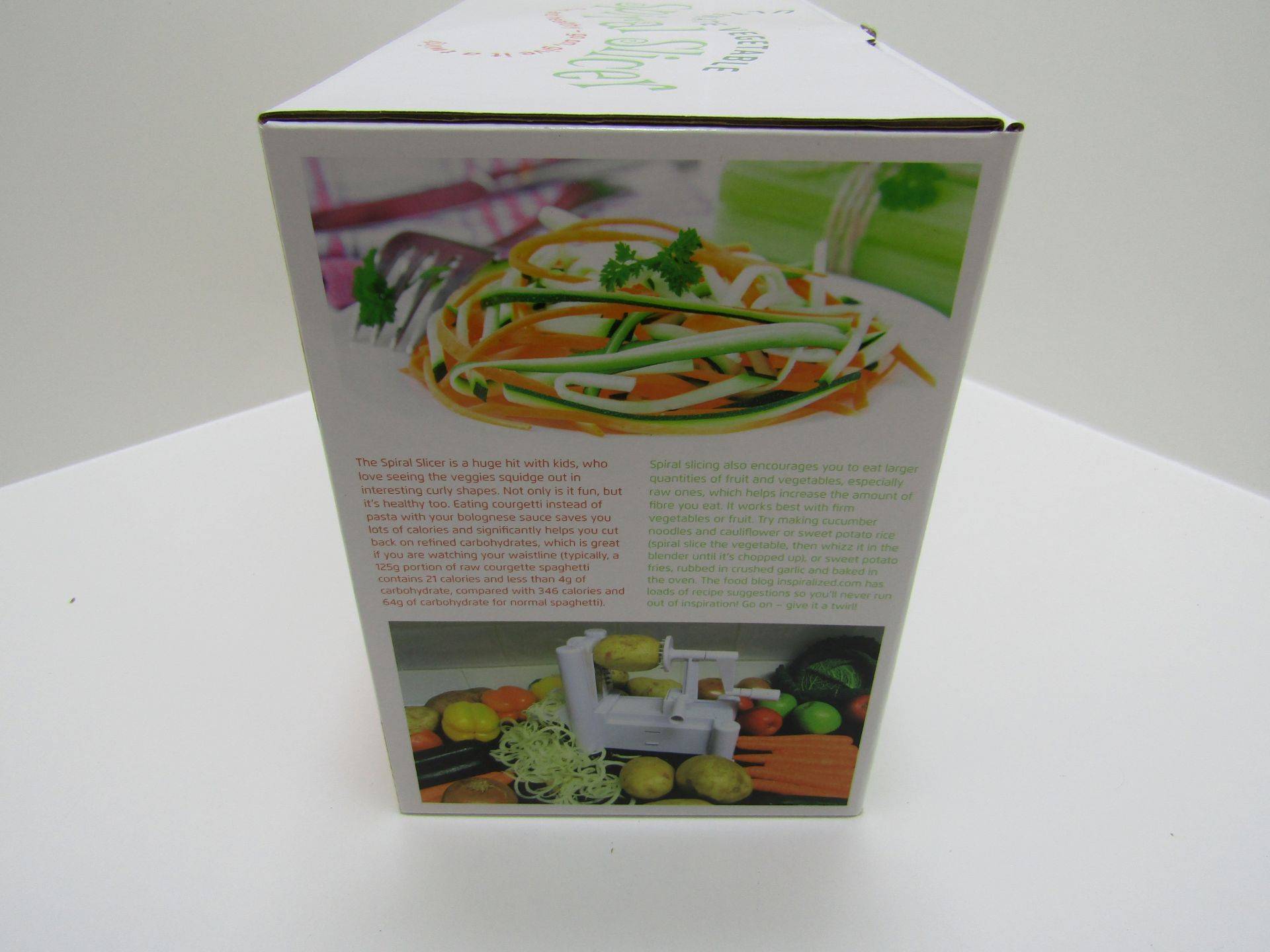 Vegetable spiral slicer & Noodle Maker HW3018. - Image 2 of 8