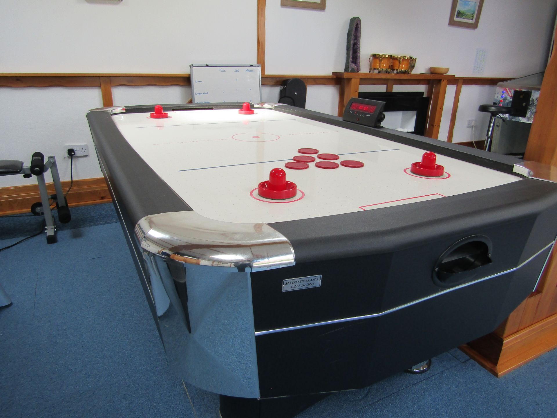 Full Size Vortex Air Hockey Table. - Image 2 of 8