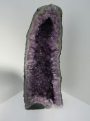 Tall Amethyst Pod. Natural.