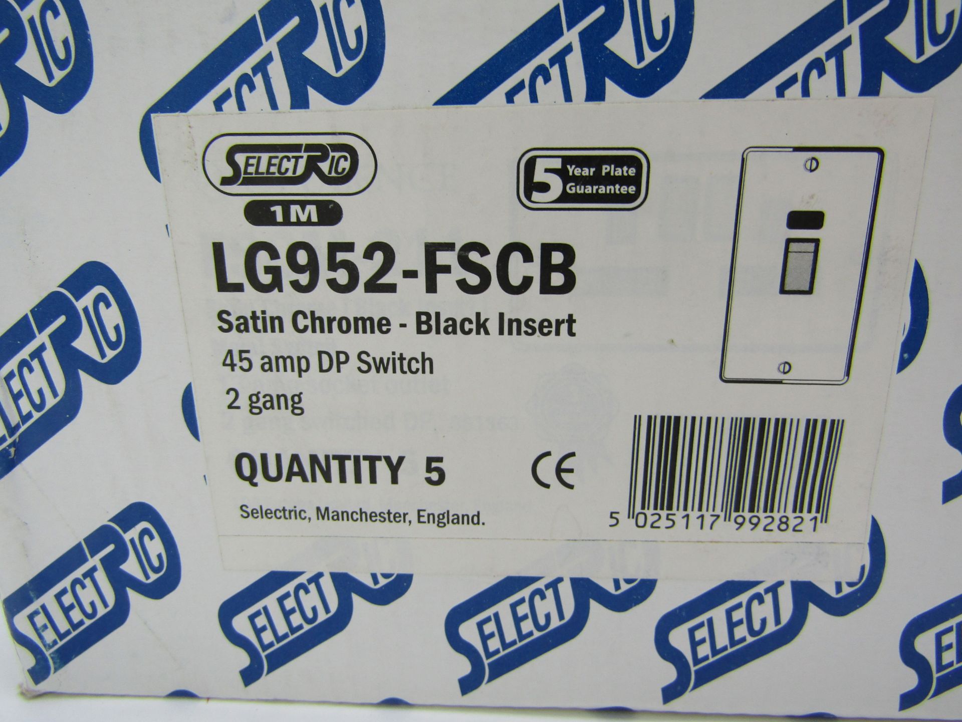 5 x 45a DP Cooker Switch. - Image 3 of 4