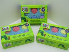 3 x The Hungry Caterpillar Chalk sets.