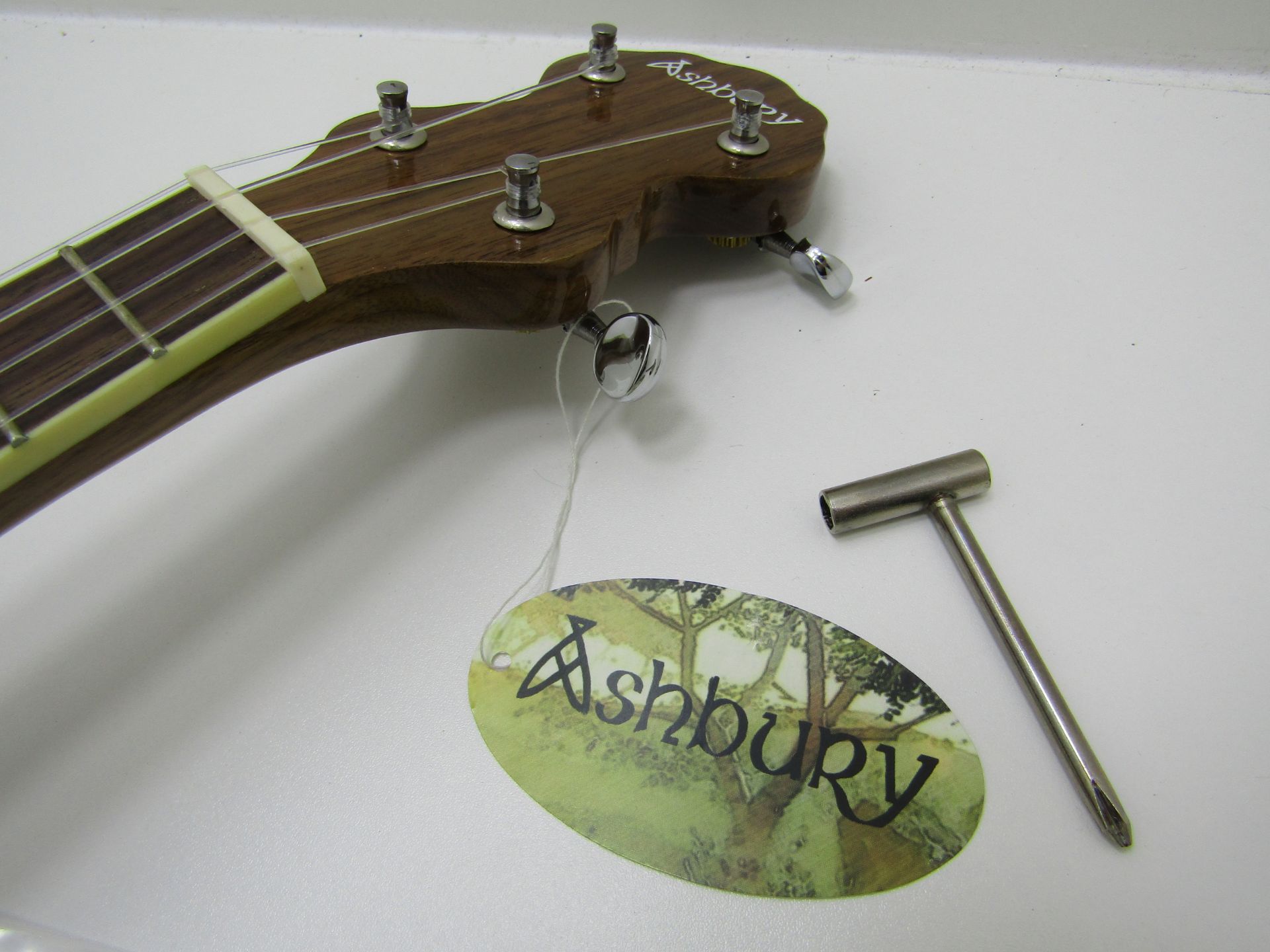 Ashbury AB-34 Ukulele Banjo. Boxed. - Image 8 of 9