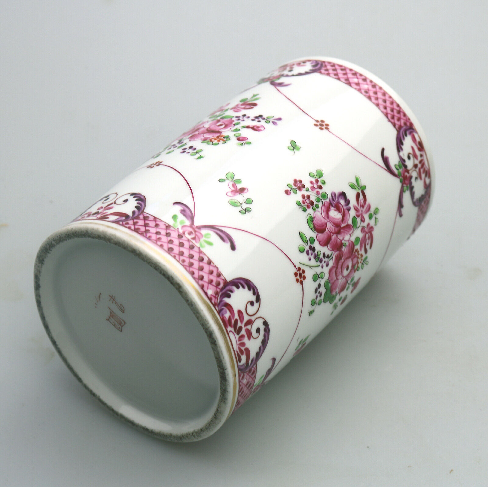 A Chinese Famille Rose Porcelain large Tankard signed C.19thC - Image 6 of 8