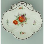 A novelty English Porcelain Shell Platter C.1820