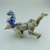 A rare & unique comic novelty Jester Bitters Dropper / curio 19thC