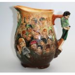 A fine & large Royal Doulton Dickens Dream Jug by Noke C.1933