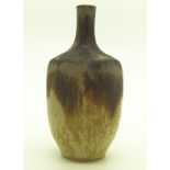 A French Art Deco stoneware bottle Vase by Denbac C1920's+