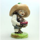 A scarce porcelain fine quality Samson of Paris porcelain 'D' mark Mansion House Dwarf C.19thC