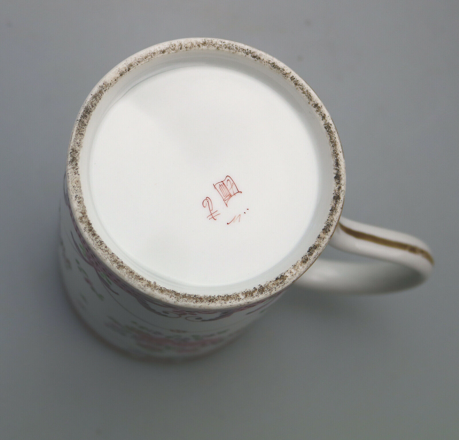 A Chinese Famille Rose Porcelain large Tankard signed C.19thC - Image 7 of 8