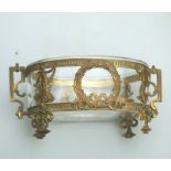 French Neo Classical gilt Bowl with Maidens C.19thC