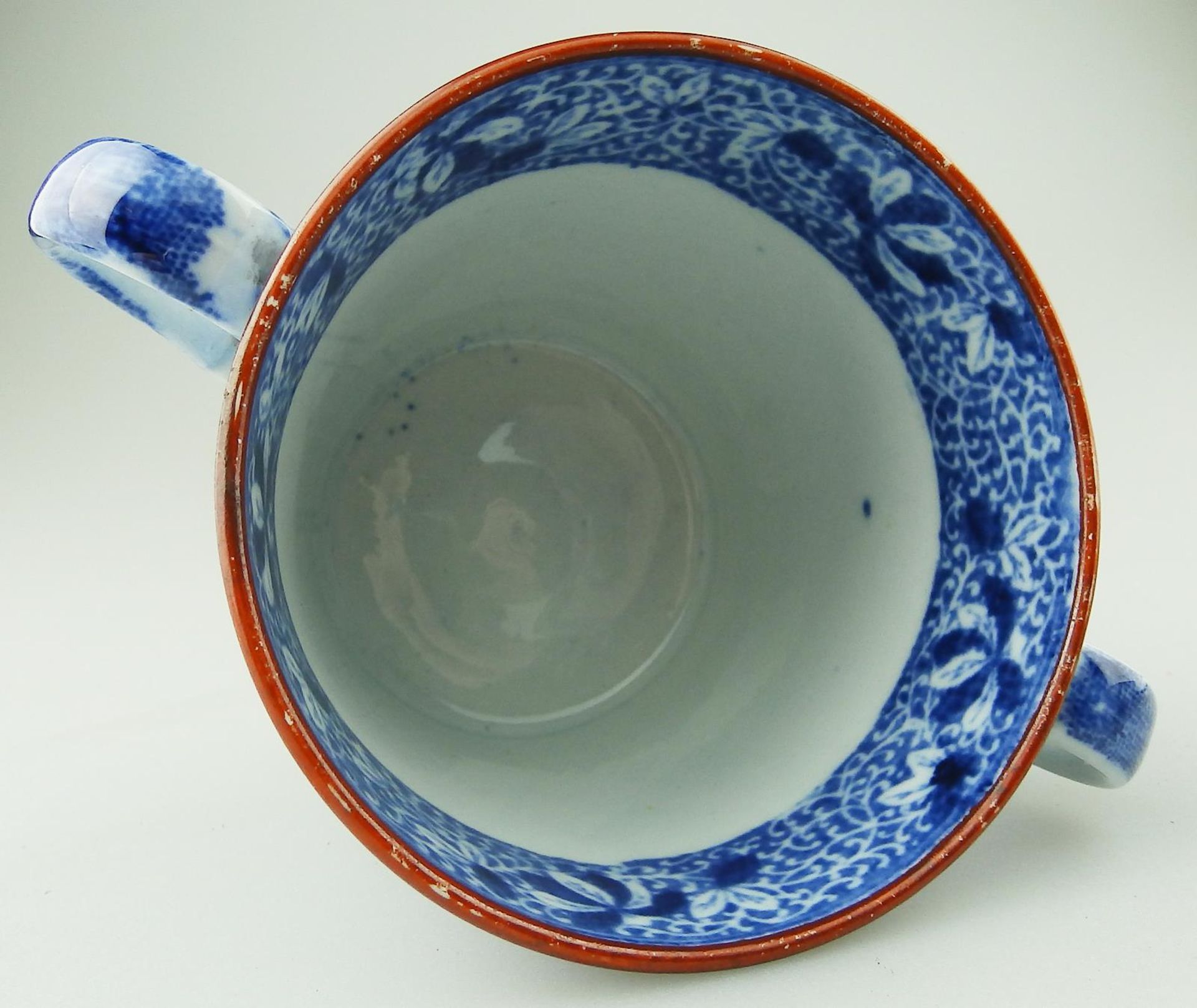 An English pearlware Pottery blue & white transferware Cup & Saucer C.1810 - Image 5 of 8