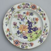 A Masons pottery Ironstone China Plate C.1810+