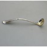 A Continental solid silver Spice Ladle 19thC