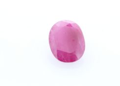 Loose Oval Burmese Ruby 1.33 Carats